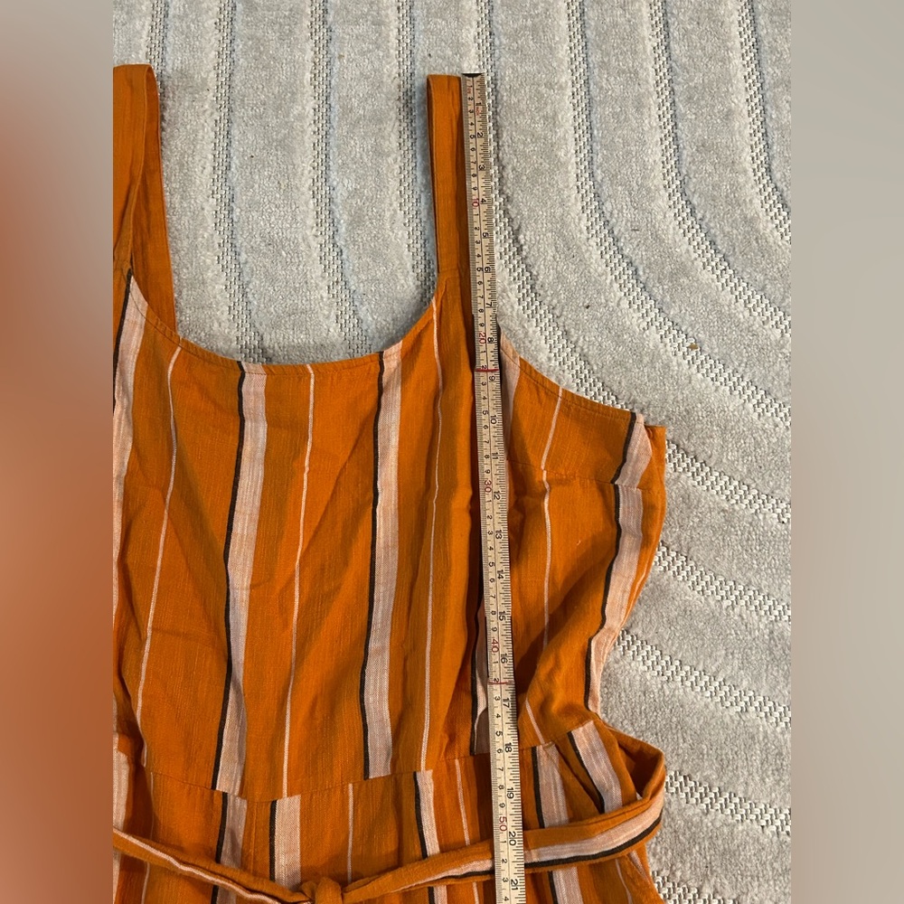 Lucky Brand Catalina Striped 100% Cotton Striped Causal Jumpsuit - XL - Picture 16 of 16